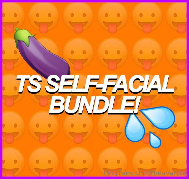 🥵💦 ***MESSY TS FACIALS!*** 💦🥵

***Who doesn't love a face fu..