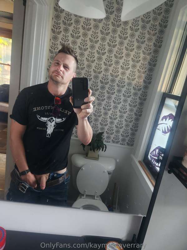 I got a new work shirt. I bet you'd look cute in it.