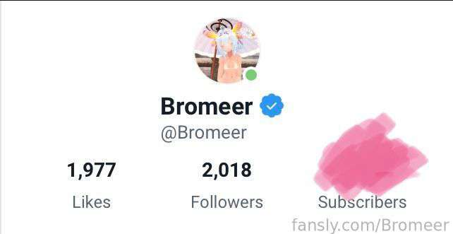 Bromeer - Fansly - 26 May, 2022