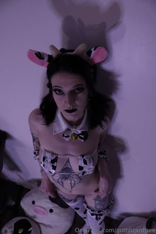 I love my little cow bikini soooo much! It is small and tigh.. 1
