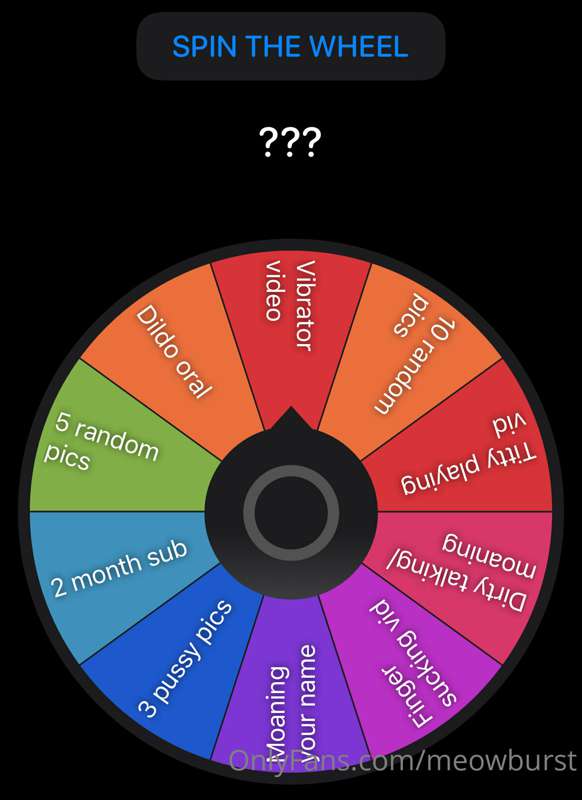 SPIN THE WHEEL !!!
The more you tip the more spins you get!
..