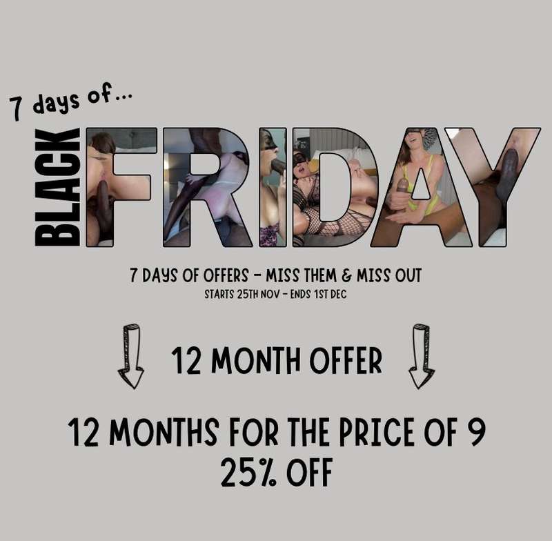 The offers keep on coming....Until the end of Black Friday w..