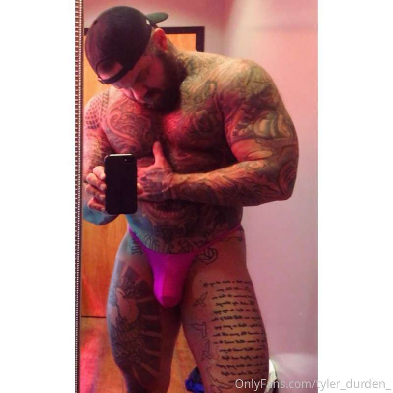 Had to get this thong nice and sweaty before I mail it out!!..