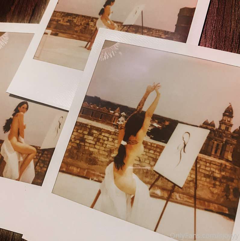 Polaroids from the shoot today 😍😍😍