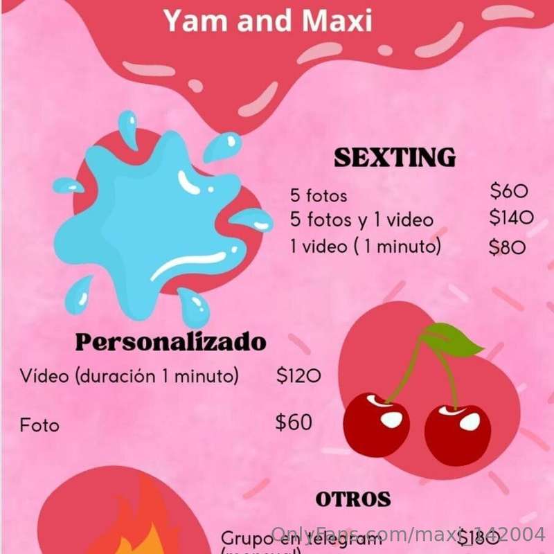 Ya tenemos un delicioso menu🤤 para el que quiera  Es con @ya..