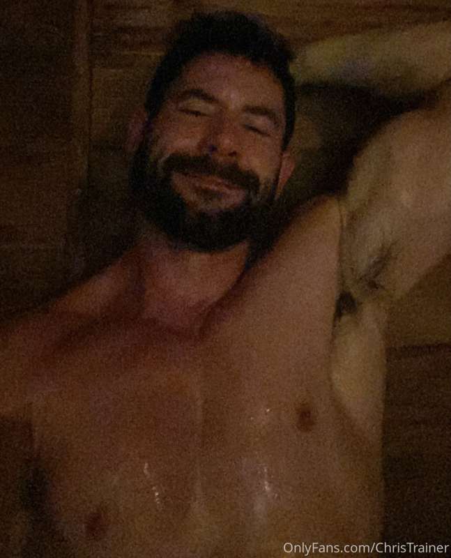 Found myself alone in the sauna today.

How about you come j.. 6