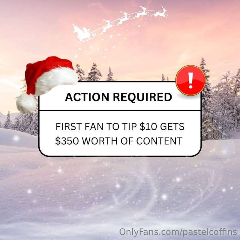 🚨🎅🏼 𝗖𝗛𝗥𝗜𝗦𝗧𝗠𝗔𝗦 𝗦𝗔𝗟𝗘 🎅🏼🚨First fan to tip $10 gets $350 worth o..