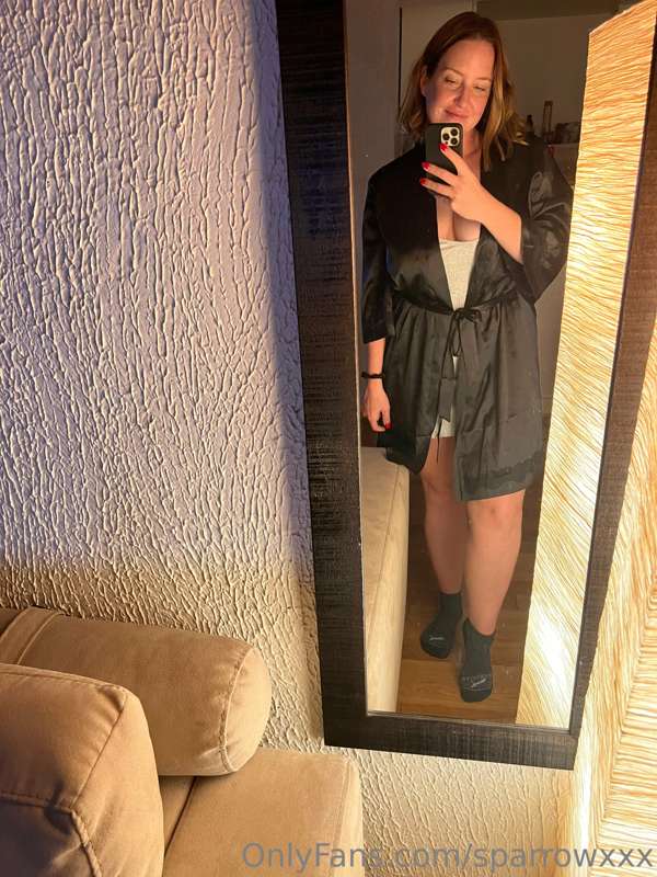 Mirror selfies taken pre and post encounter. 4