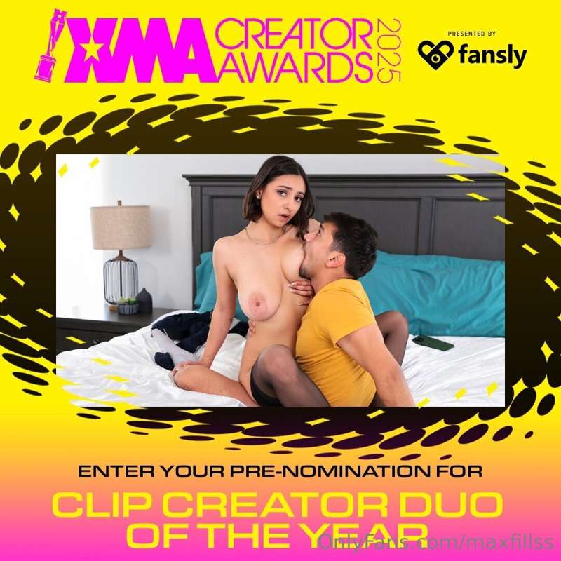 🚨 HELP US GET NOMINATED & GET A FREE PREMIUM VIDEO! 🚨Max & I..