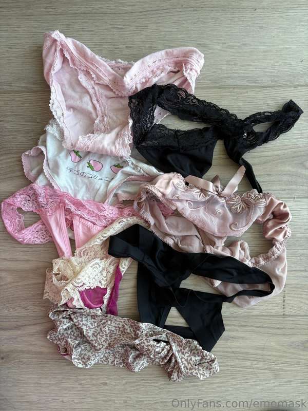 used bra and panties for saleall in this image are available.. 2