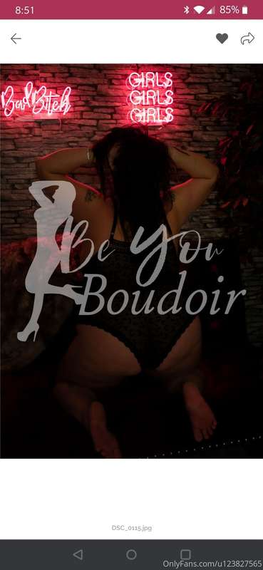Photo from my Boudoir shoot.