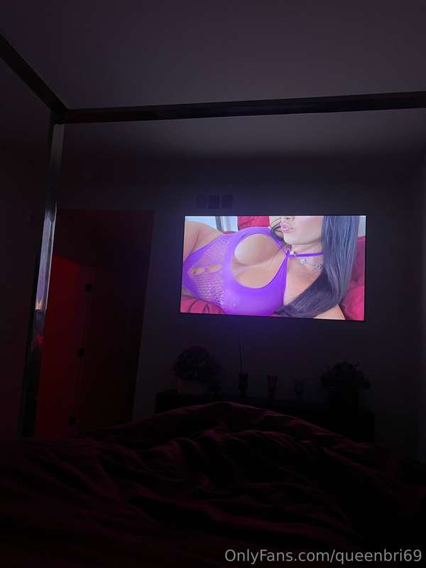 put it on the tv 🤭