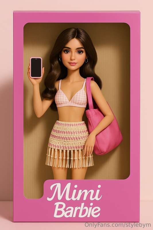 does she look like me? Would you play with her?🙈🌸💕