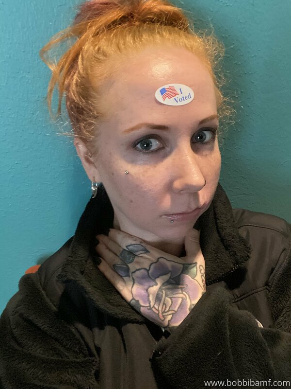 I voted for dee man. Did you vote yet?