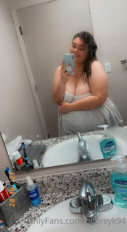 Fresh out the shower