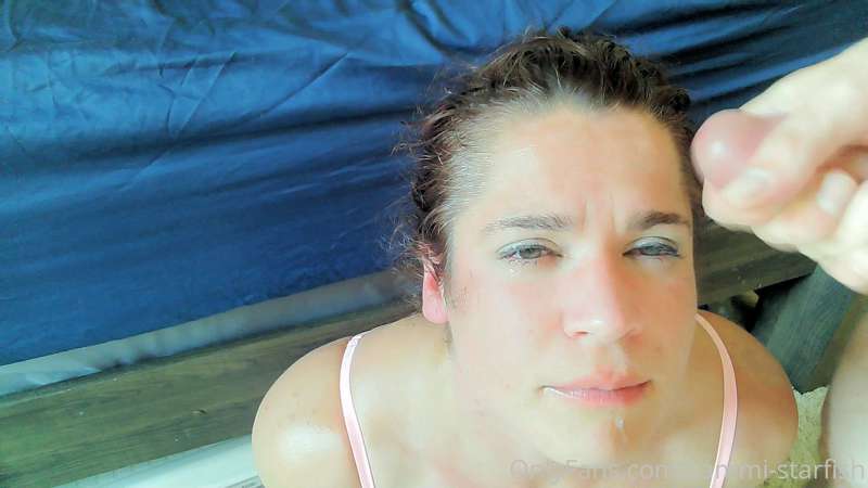 Cum Facial pic set... part 1 3