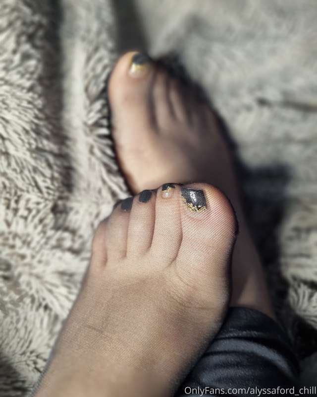 black nylons, tan nylons or bare? 16