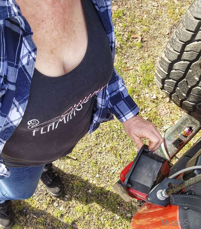 Nothing like doing some Jeep upgrades on a beautiful day...