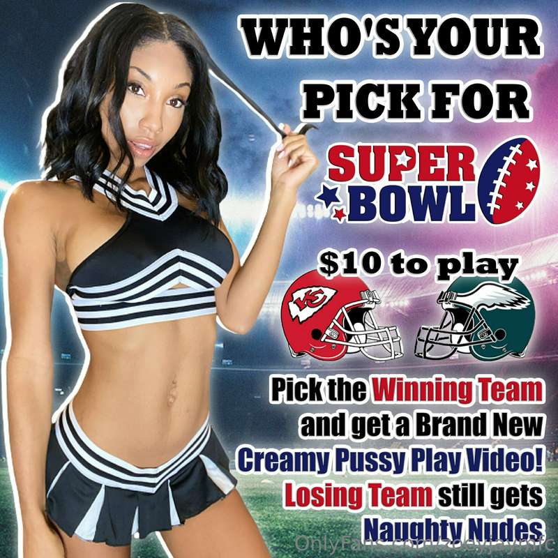 Which team do you think will win? Tip this campaign $10 and ..