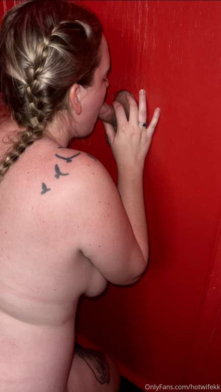 Sending out my new gloryhole video shortly! 
**New fans that.. 4