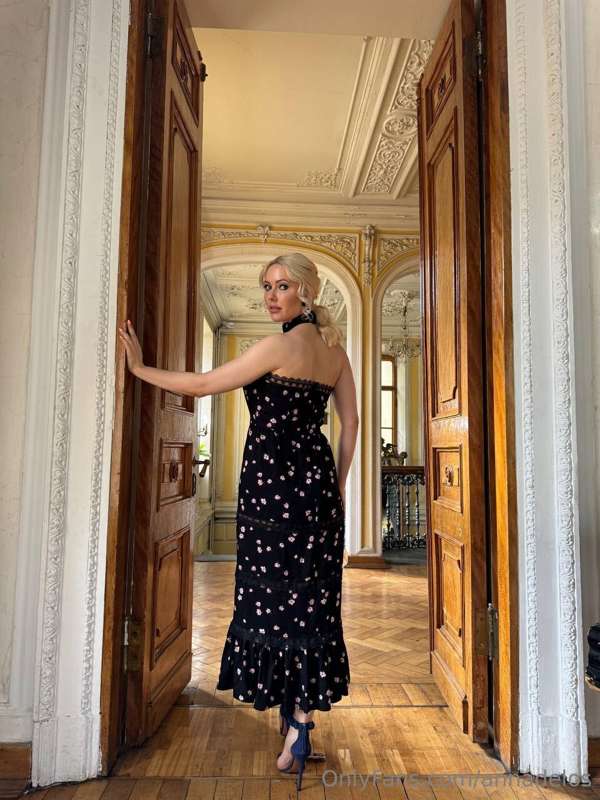 Guess what I’m not wearing under this…