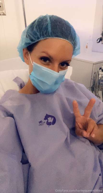 Surgery done ✅ new big boobs healing ❤️‍🩹🤩😋 https://onlyfans..