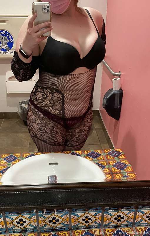 What would you do if you found out I wore this under my clot.. 1