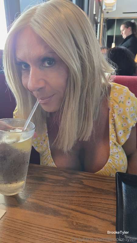 Dinner with Jake...his jizz was the appetizer and to the bar..