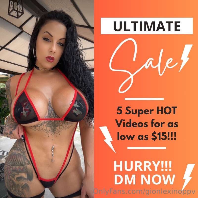 🔥 MASSIVE SALE ALERT! 🔥 5 of my hottest videos in one steamy..