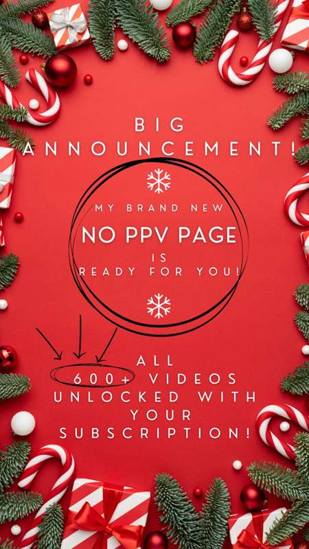 My gift to you this Christmas is my brand new ***NO PPV*** p..