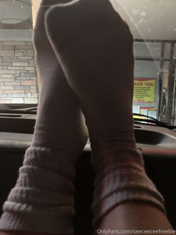 my stinky socks always need attention at the end of the day