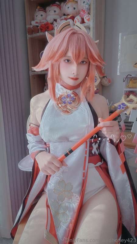 Try on new outfit.