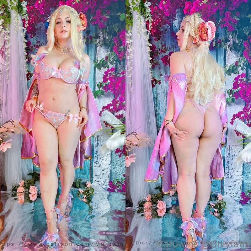 Zelda lingerie 🌸🩷Last few days to get my Patreon content! 