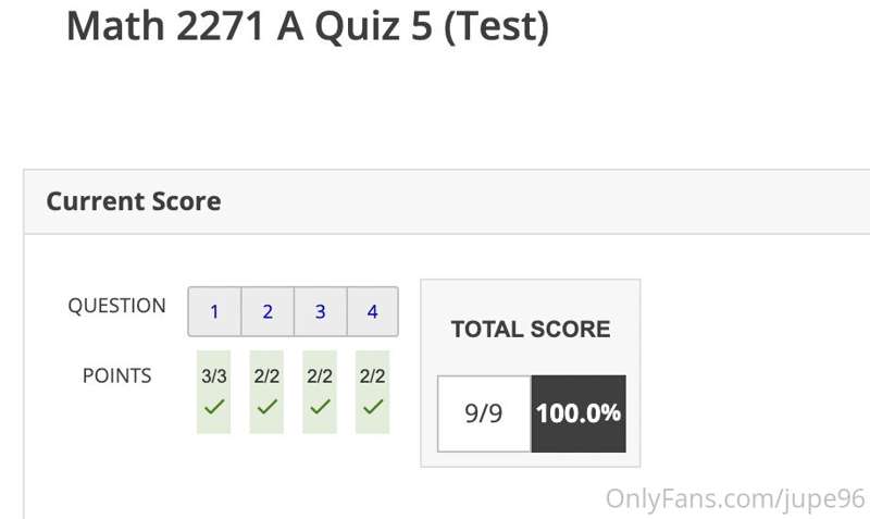 I forgot to update you guys !! I got 100% on my final math e..