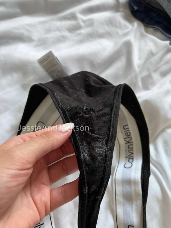 **Dirty panties**
These are the panties I got fucked in in t.. 7