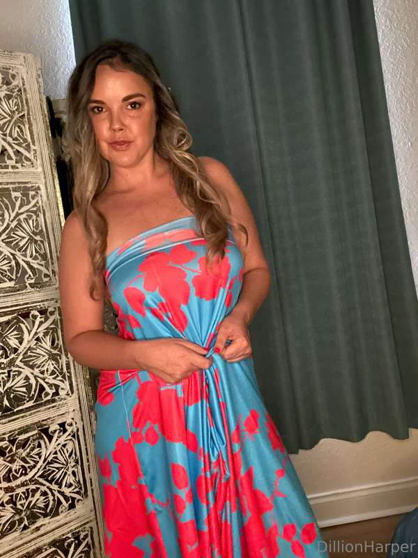 Playing dress up is always fun made this skirt into a dress .. 5