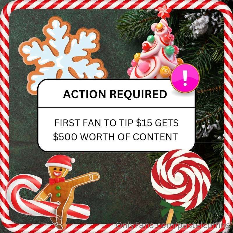 MERRY CHRISTMAS 🎅🏼❤️🔔𝗙𝗜𝗥𝗦𝗧 𝗙𝗔𝗡 𝗧𝗢 𝗧𝗜𝗣 $𝟭𝟱 𝗪𝗜𝗟𝗟 𝗥𝗘𝗖𝗘𝗜𝗩𝗘 $𝟱𝟬𝟬 ..