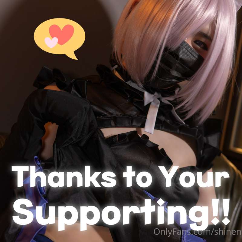 hello! Thank you for supporting and staying with Shinen.

St..
