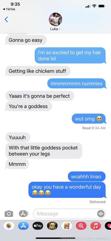 just showing y'all that i don't flirt or sext with my husban..