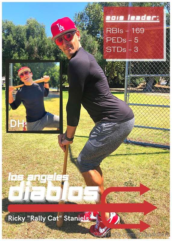 ANYBODY LOOKING FOR A DESIGNATED HITTER? The notorious Ricky.. 2