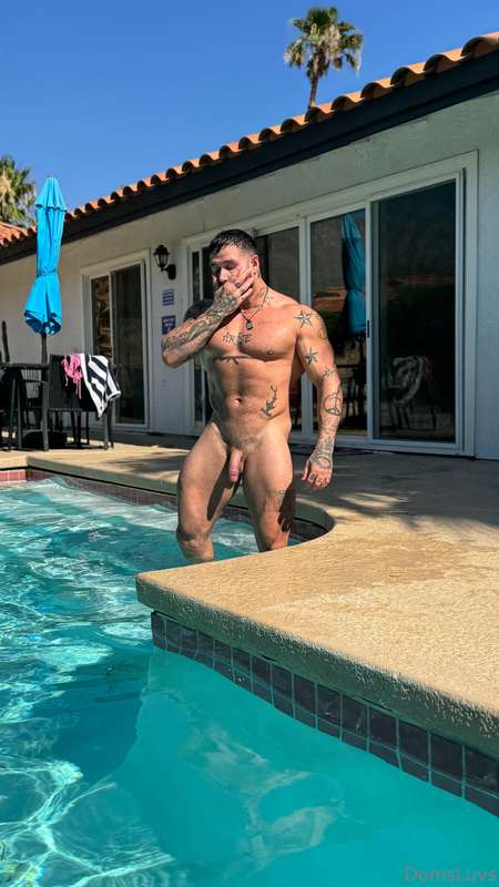 Me at the pool being a fool 😂 5