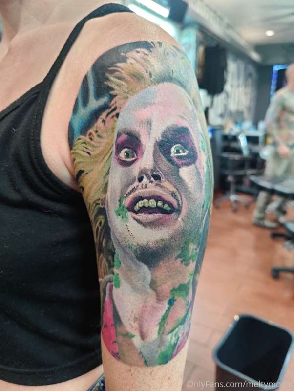 Beetlejuice is finally done!!! Came out amazing 🥰❤️ what do ..