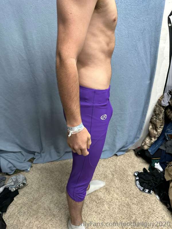 More of the private in football pants! 29