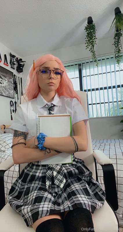 School tutor pt. 2 💗📚✏️ How soft do my titties look? Do you .. 29