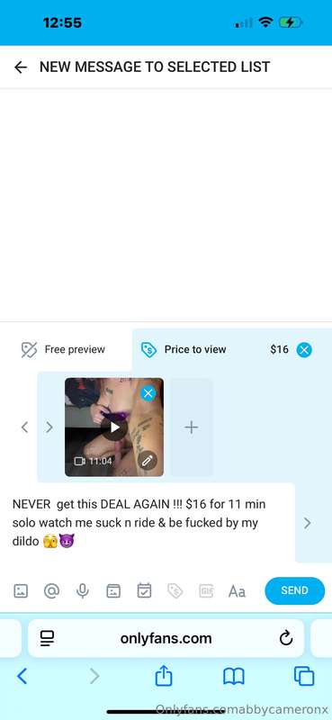 Make sure u go buy my deal best u will get 😈