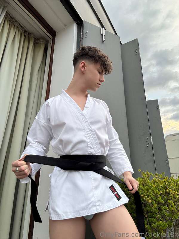 Any guesses why I'm sensei's fav student? 🥋 4