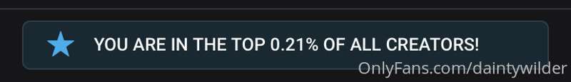 Getting so close to top 0.1%!! Which means we’re getting clo..