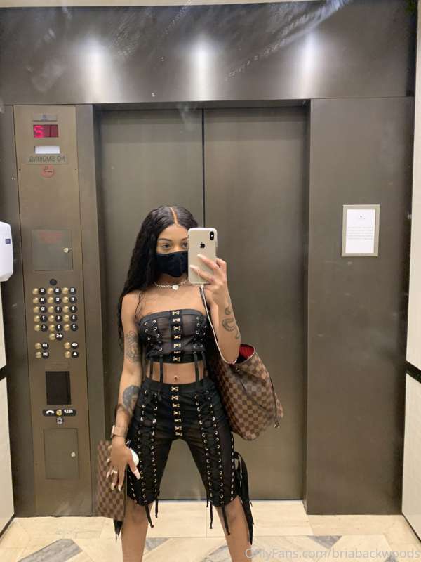 you catch me in the elevator like this, wyd?