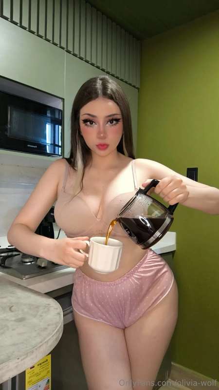 Coffee or me? 🥵