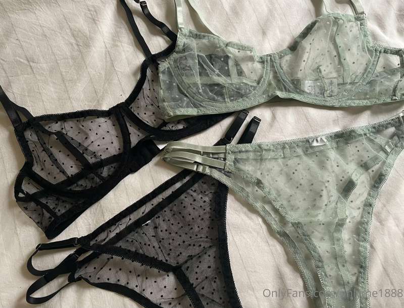 I’m really loving my sheer underwear at the moment. 

Which ..